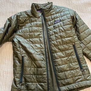 Men’s Patagonia Nano Puff Jacket Basin Green Small